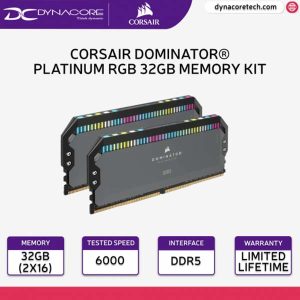 Corsair Dominator Platinum RGB DDR5-6000